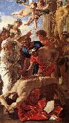 Nicolas Poussin The Martyrdom of St Erasmus oil on canvas